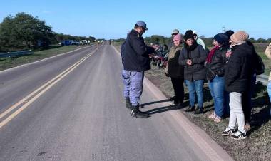 LIBRE CIRCULACIÓN GARANTIZADA: SEGURIDAD DESTACÓ UNA JORNADA SIN CORTES NI INCIDENTES