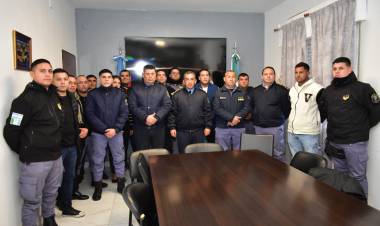 LA CÚPULA POLICIAL EXTIENDE SUS FELICITACIONES AL PERSONAL TRAS LA DETENCIÓN DE “CURUCHO” y "PITALA"