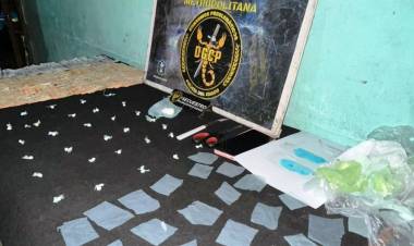 DESMANTELARON UN BÚNKER EN VILLA DEL OESTE