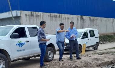 VILLA ÁNGELA: SAMEEP REACTIVARÁ LA OBRA AMPLIACIÓN DE RED DE AGUA POTABLE, ABANDONADA POR LA GESTIÓN ANTERIOR