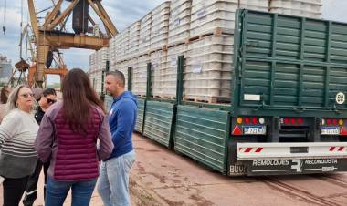 DESDE EL PUERTO DE BARRANQUERAS SE REALIZÓ UNA EXPORTACIÓN HISTÓRICA DE HILADO DE ALGODÓN