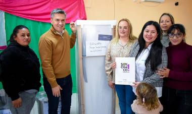 PAMPA DEL INFIERNO: ENTREGA DE ELEMENTOS PARA INSTITUCIONES EDUCATIVAS Y MERENDEROS