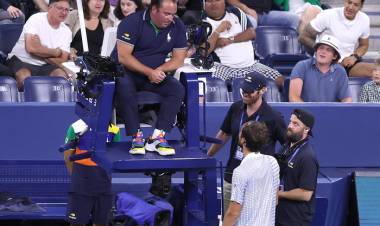 EL INSÓLITO ERROR DE UN FOTÓGRAFO QUE PROVOCÓ UN CAOS EN EL US OPEN