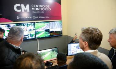 PLAN PROVINCIAL DE SEGURIDAD: SE INAUGURÓ EL NUEVO CENTRO DE MONITOREO EN LA ISLA DEL CERRITO