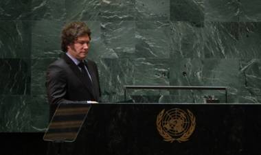 DESPUÉS DEL RESPALDO DE DONALD TRUMP, JAVIER MILEI HABLÓ EN LAS NACIONES UNIDAS Y TUVO FOTO CON KRISTALINA GEORGIEVA