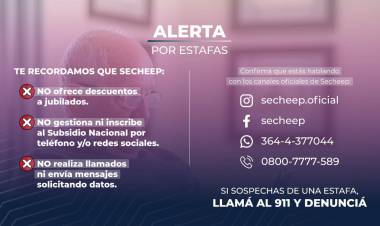 SECHEEP ALERTA SOBRE INTENTOS DE ESTAFAS Y REITERA SUS CANALES OFICIALES DE COMUNICACIÓN