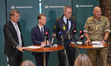 AVIONES CAZAS DE LA OTAN INTERCEPTAN PRESUNTOS JETS RUSOS CERCA DE DINAMARCA