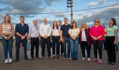 MAYOR CALIDAD ENERGÉTICA: EL GOBIERNO AVANZA EN LA OBRA DE LA LÍNEA ÁEREA DE MEDIA TENSIÓN EN DU GRATY