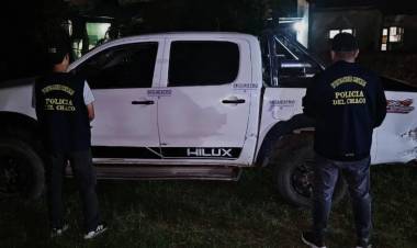 SECUESTRAN UNA CAMIONETA CON PEDIDO DE CAPTURA Y YA SUMAN 143 VEHÍCULOS RECUPERADOS EN LA PROVINCIA