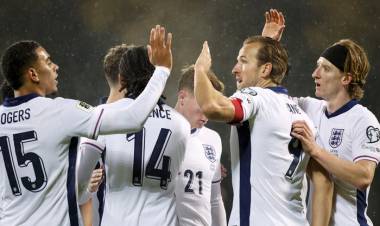 ELIMINATORIAS EUROPEAS: INGLATERRA GOLEÓ Y YA CLASIFICÓ AL MUNDIAL