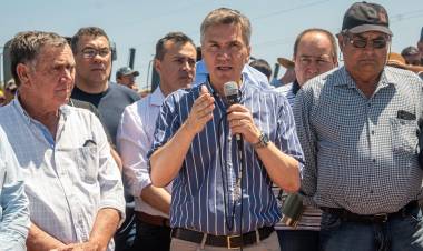 ZDERO REACTIVÓ LA PAVIMENTACIÓN DE LA RUTA PROVINCIAL Nº6: “ESTE GOBIERNO VA A DEFENDER LOS INTERESES DE LOS CHAQUEÑOS”