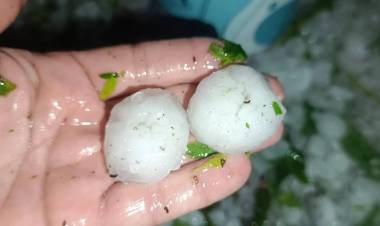 FUERTE TORMENTA EN HERMOSO CAMPO