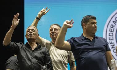 OCTAVIO ARGÜELLO, CRISTIAN JERÓNIMO Y JORGE SOLA INTEGRAN EL NUEVO TRIUNVIRATO DE LA CGT