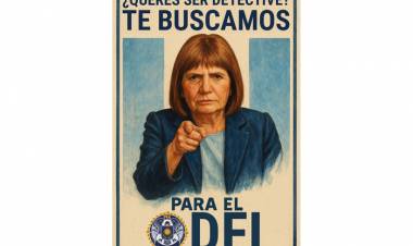 PATRICIA BULLRICH COMPARTIÓ EN SUS REDES UNA INVITACIÓN PARA ESTUDIAR LA CARRERA DE "INVESTIGADOR DEL DELITO PARA PROFESIONALES"