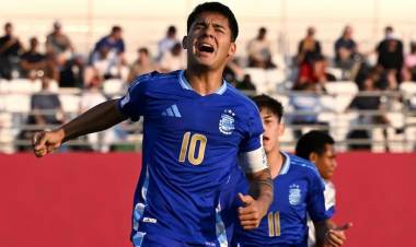MUNDIAL SUB 17: ARGENTINA GOLEÓ 7 A 0 A FIJI Y PASÓ INVICTA A LOS 16AVOS DE FINAL