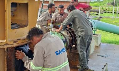 SAMEEP FINALIZÓ TRABAJOS DE MANTENIMIENTO EN LA ESCONDIDA PARA OPTIMIZAR EL SERVICIO DE AGUA
