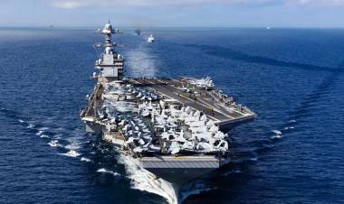 INMINENTE LLEGADA DEL PORTAAVIONES MÁS AVANZADO DE ESTADOS UNIDOS A LA COSTA VENEZOLANA