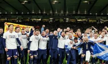 MUNDIAL 2026: ESCOCIA SE CONFORMA CON PASAR LA PRIMERA RONDA