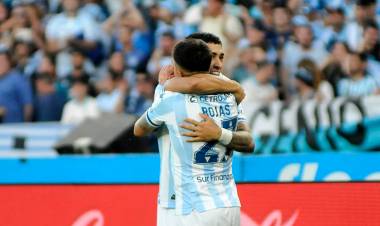 RACING SE DESQUITÓ CON RIVER EN EL ÚLTIMO MINUTO