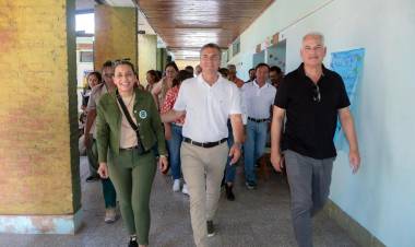 GENERAL SAN MARTÍN: AVANZAN LAS OBRAS DE REFACCIÓN EN LA EEP N° 271 CON FINANCIAMIENTO PROVINCIAL