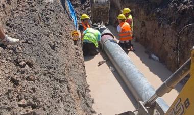 SAMEEP FINALIZÓ LA REPARACIÓN DEL ACUEDUCTO CARPINCHO MACHO Y NORMALIZA EL SERVICIO DE AGUA EN RESISTENCIA