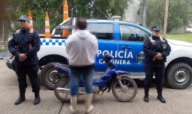 BUENOS RESULTADOS: SECUESTRARON DOS MOTOCICLETAS, UNA POR SUPUESTO ROBO Y OTRA ADULTERADA