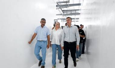 DÍA HISTÓRICO PARA EL DEPARTAMENTO BROWN: SE INAUGURÓ EL MODERNO FRIGORÍFICO MUNICIPAL DE PAMPA DEL INFIERNO