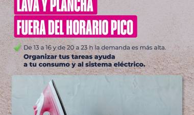 CHACO REFUERZA LA CAMPAÑA DE USO RESPONSABLE DE ENERGÍA PARA CUIDAR EL CONSUMO
