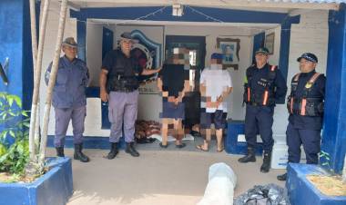 CAPTURAN A 3 PERSONAS BUSCADAS POR LA JUSTICIA, SECUESTRAN 90KG. DE PRODUCTOS CÁRNICOS E INCAUTAN MAS DE 60 MOTOCICLETAS