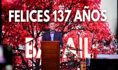 EL GOBERNADOR ZDERO ACOMPAÑÓ EL 137° ANIVERSARIO DE BASAIL