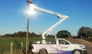 ECOM CHACO REPARA EL TENDIDO DE FIBRA ÓPTICA EN LOCALIDADES DEL NORTE CHAQUEÑO