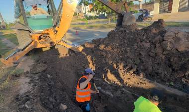 GENERAL SAN MARTÍN: SAMEEP EJECUTÓ IMPORTANTES OBRAS DE SANEAMIENTO CLOACAL Y AMBIENTAL