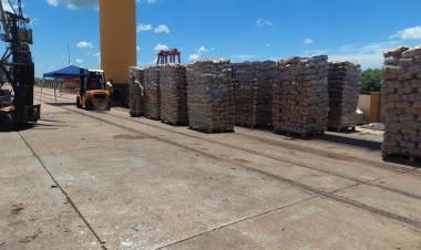 EL PUERTO DE BARRANQUERAS CONCRETÓ UNA NUEVA EXPORTACIÓN DE CARBÓN VEGETAL A BRASIL