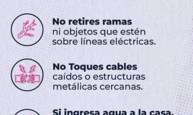SECHEEP RECOMIENDA EVITAR RIESGOS ELÉCTRICOS DURANTE LAS LLUVIAS Y TORMENTAS