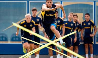 BOCA ENCARA SU PRIMER AMISTOSO CON ALGUNAS MODIFICACIONES