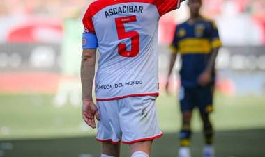 ASCACIBAR SERÁ REFUERZO DE BOCA Y SE HACE LA REVISIÓN MÉDICA