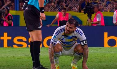 BOCA: DIEZ DÍAS DE DESCANSO A PAREDES, DESCARTADO PARA JUGAR CON RACING