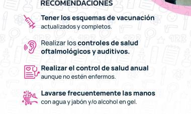 SALUD ACOMPAÑA EL INICIO DE CLASES CON RECOMENDACIONES PARA EL CUIDADO DE NIÑOS Y ADOLESCENTES