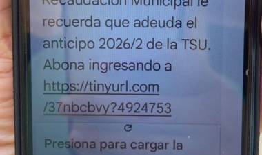 LA MUNICIPALIDAD DE VILLA ÁNGELA ADVIERTE SOBRE INTENTOS DE ESTAFA Y LLAMA A LA RESPONSABILIDAD CIUDADANA