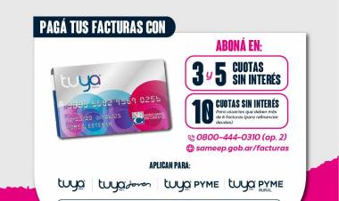 SAMEEP RENUEVA PROMOCIONES Y PLANES DE FINANCIACIÓN PARA REGULARIZAR DEUDAS DEL SERVICIO