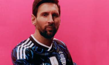 LA SELECCIÓN ARGENTINA PRESENTÓ UNA NUEVA CAMISETA