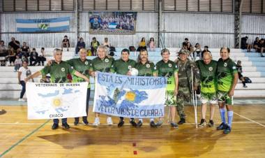 "MALVINAS MEMORIA VIVA”: JORNADA RECREATIVA Y DEPORTIVA EN EL POLIDEPORTIVO JAIME ZAPATA”