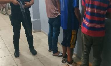 VILLA ÁNGELA: FUERON PRESIS POR DISTURBIOS EN LA VIA PÚBLICA