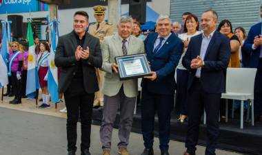 EL MINISTRO MATKOVICH PARTICIPÓ DEL 119° ANIVERSARIO DE BARRANQUERAS