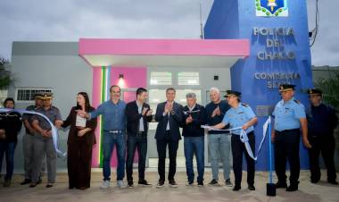 SÁENZ PEÑA: EL GOBERNADOR ZDERO INAUGURÓ LA NUEVA COMISARÍA SEXTA Y REMARCÓ EL AVANCE EN SEGURIDAD JUVENIL