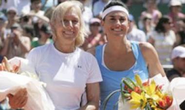 MARTINA NAVRATILOVA, LA LEYENDA VIVIENTE QUE FULMINÓ A JAVIER MILEI