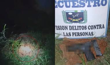 POR UNA DENUNCIA ANÓNIMA, HALLARON EL ARMA QUE HABRÍA SIDO UTILIZADA EN EL CRIMEN DE JONATHAN ROMERO
