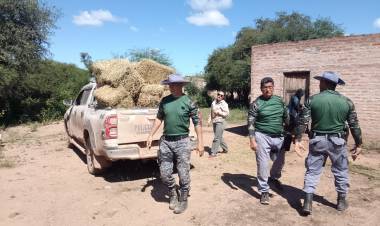 OPERATIVO DE ASISTENCIA A FAMILIAS AFECTADAS POR LA CRECIENTE DEL RÍO BERMEJO