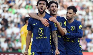 LIGA ESPAÑOLA: PERDIÓ ATLÉTICO MADRID CON DOS GOLES DE NICO GONZÁLEZ