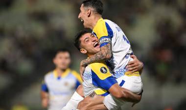 DI MARÍA CONVIRTIÓ SU PRIMER GOL EN LA COPA LIBERTADORES
